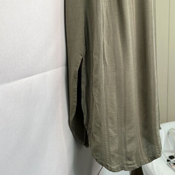 Maeve by Anthropologie Olive Green sleeveless tunic top size XS EUC - Picture 8 of 15